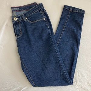 Red Blue Denim Skinny Jeans- sz 5/6